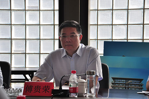 寧波市江北區(qū)區(qū)委副書記、區(qū)長傅貴榮一行蒞臨我公司調(diào)研指導工作